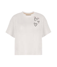 T-shirt La vida es ahora - Ivory