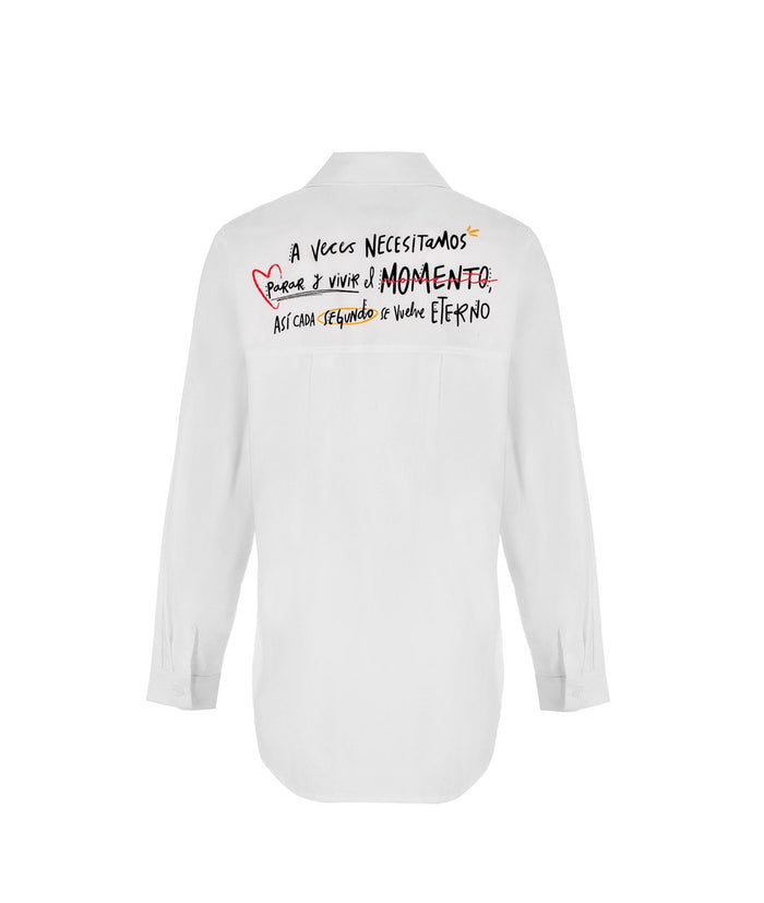 Shirt Vivir el momento - White