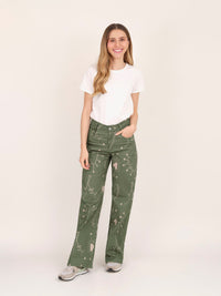 Pants Aquí y ahora - Green