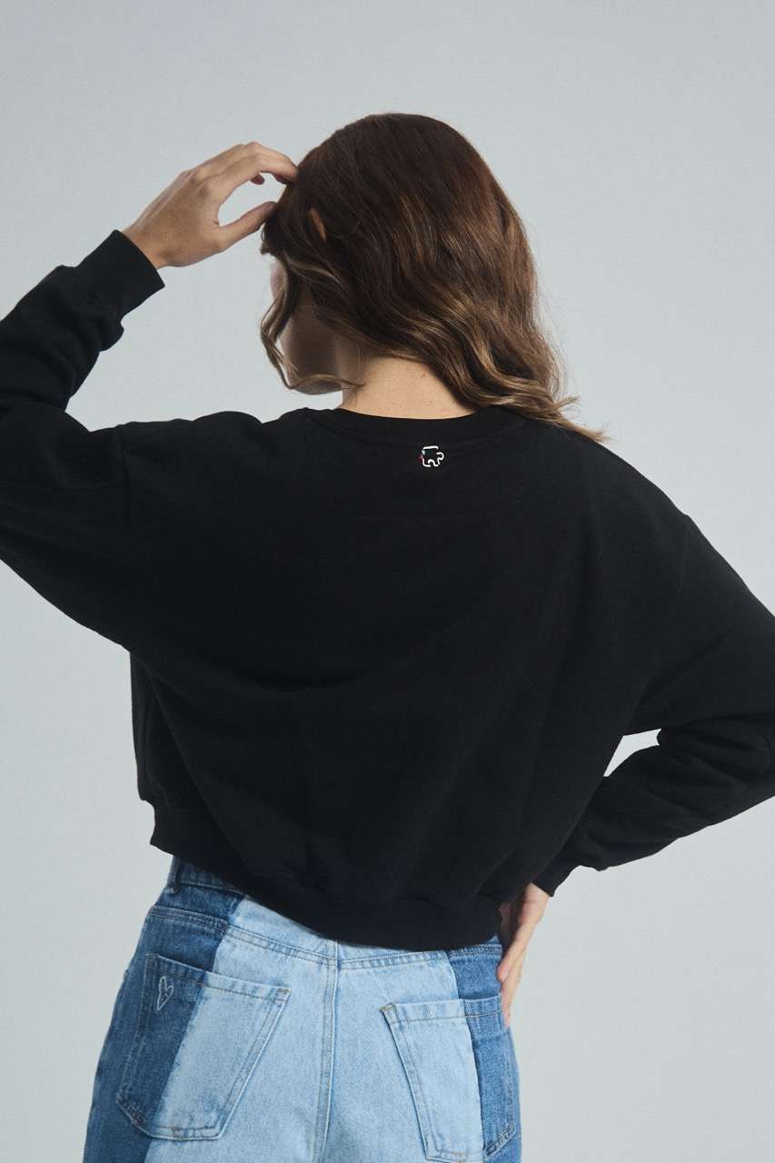 Jumper Corazón - Black