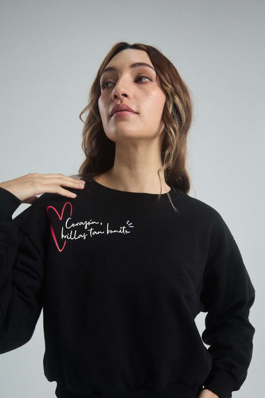 Jumper Corazón - Black