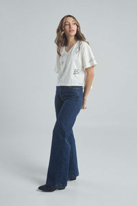T-shirt Feel like home - Ivory