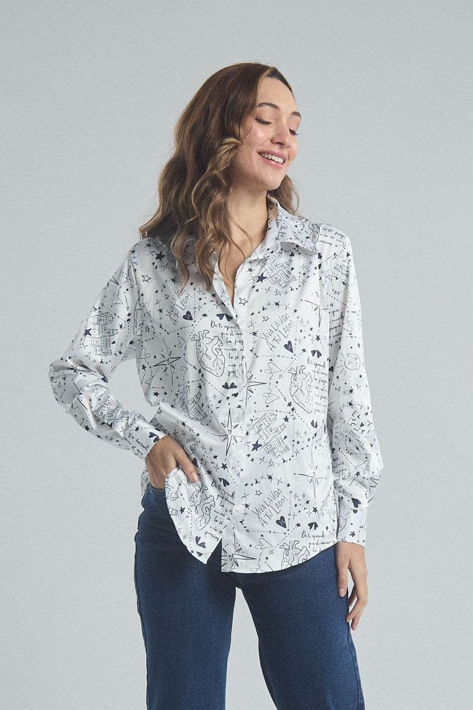 Shirt A tu Lado - Ivory