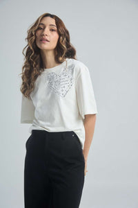 T-shirt Brillas bonito - Ivory