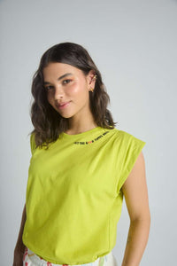 T-shirt Feel good - Green