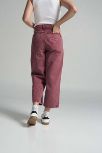 Jeans Bolsillos corazones - Red wine