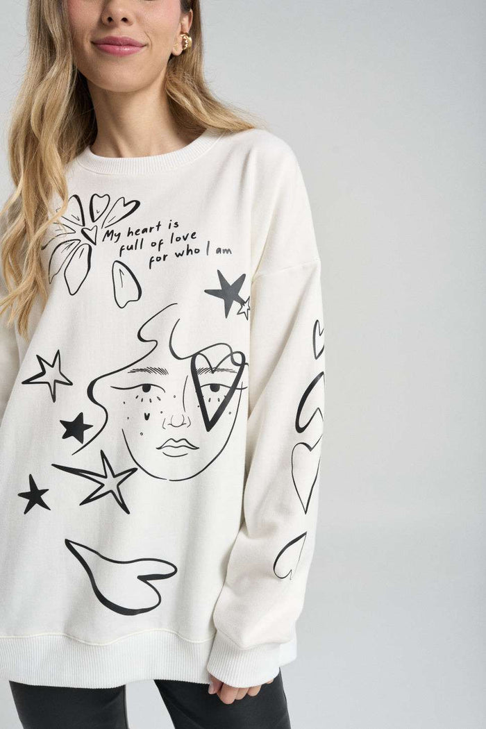 Jumper Loving me - Ivory