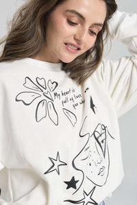 Jumper Loving me - Ivory