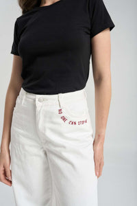 Pants Can´t stop me - White