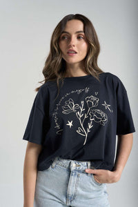 T-shirt Believe - Dark Blue