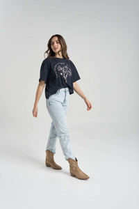T-shirt Believe - Dark Blue