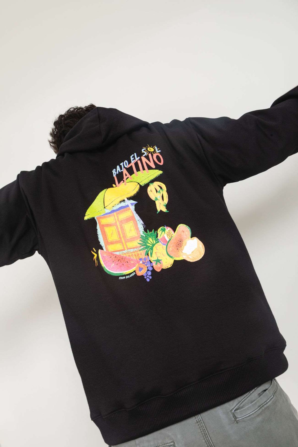 Jumper Sol latino Man - Black