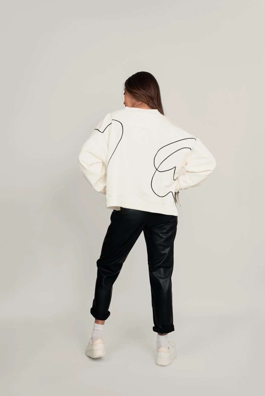 Jumper Lazos de amor - Ivory