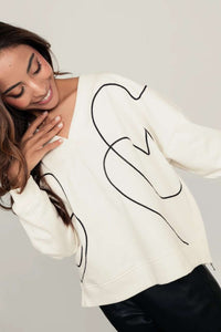 Jumper Lazos de amor - Ivory