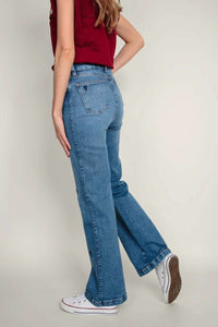 Jeans Corazones - Medium Blue