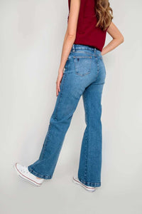 Jeans Corazones - Medium Blue