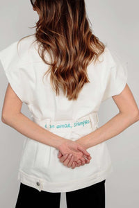 Vest Con amor siempre - Ivory