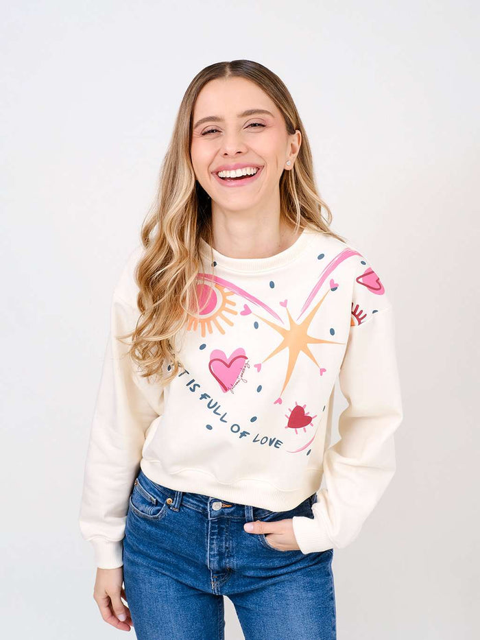 Jumper Mil soles - Ivory