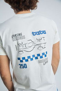 T-shirt Rompiendo limites Hombre - Ivory