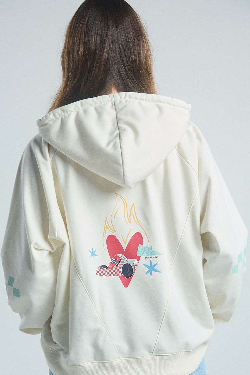 Jumper Corazón en llamas - Ivory