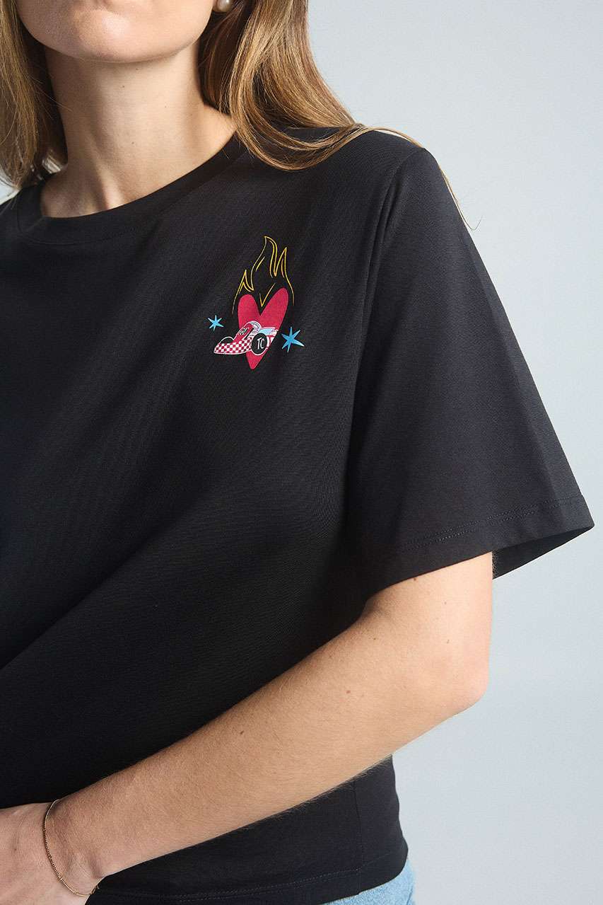 T-shirt Vive tu sueño - Black