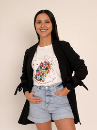 T-shirt Silletero - Ivory