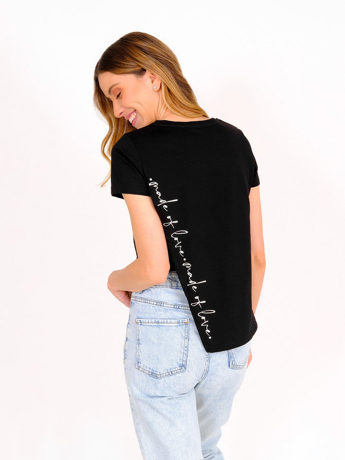 T-shirt Made of love - Black