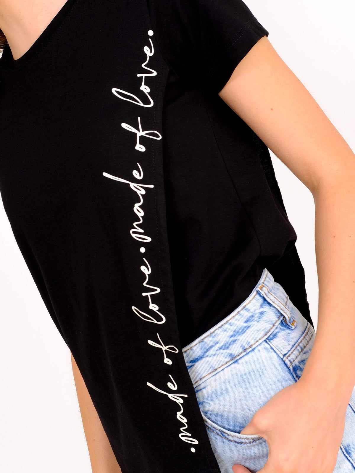 T-shirt Made of love - Black