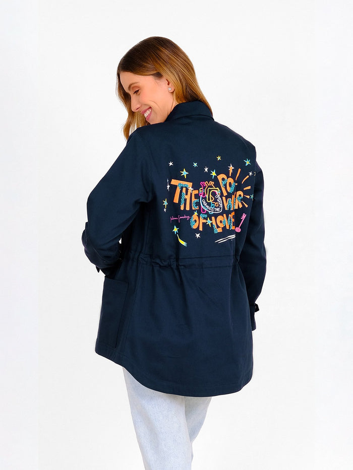 Jacket The power of love - Blue