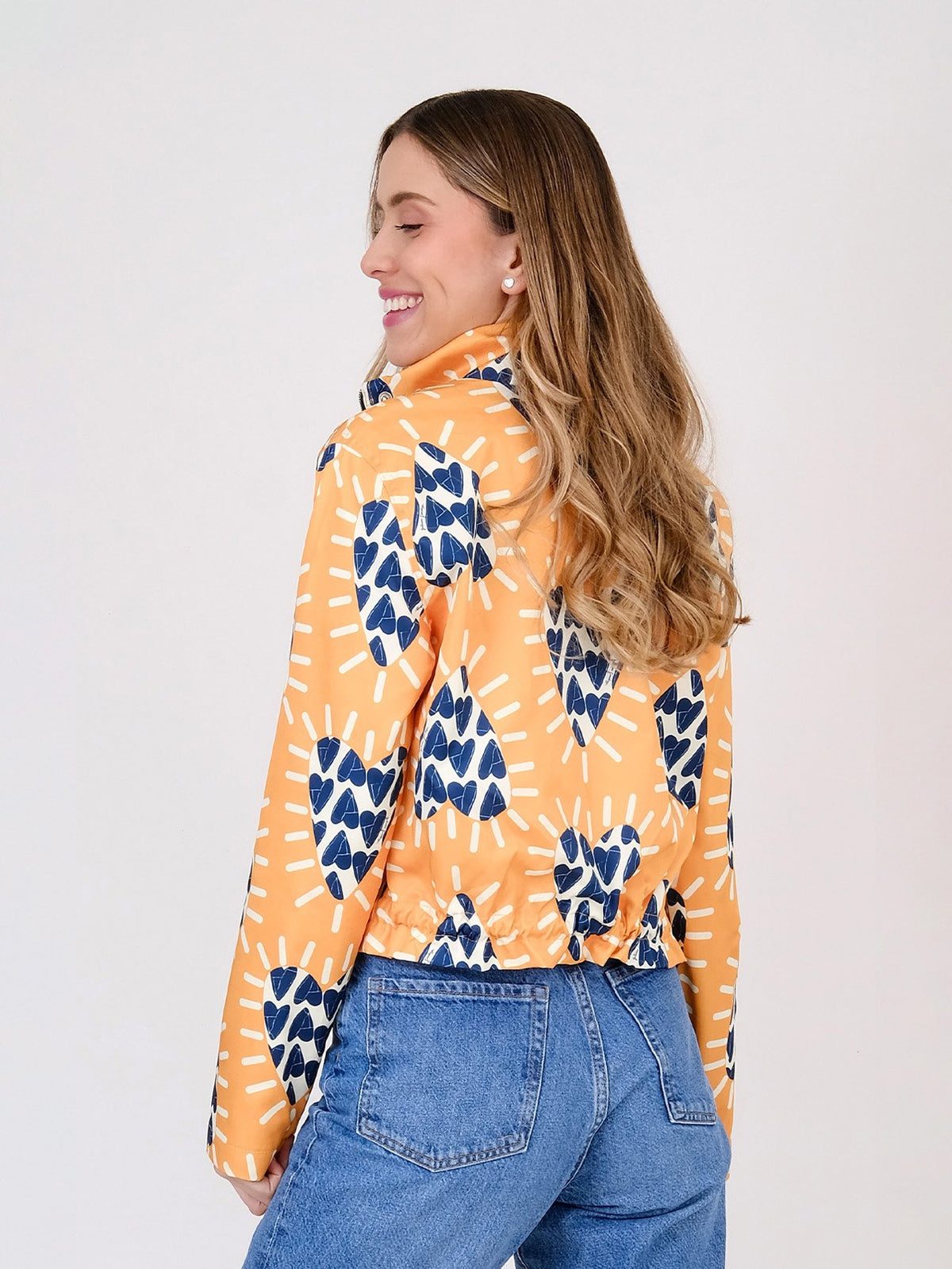 Jacket Corazón radiante - Mustard