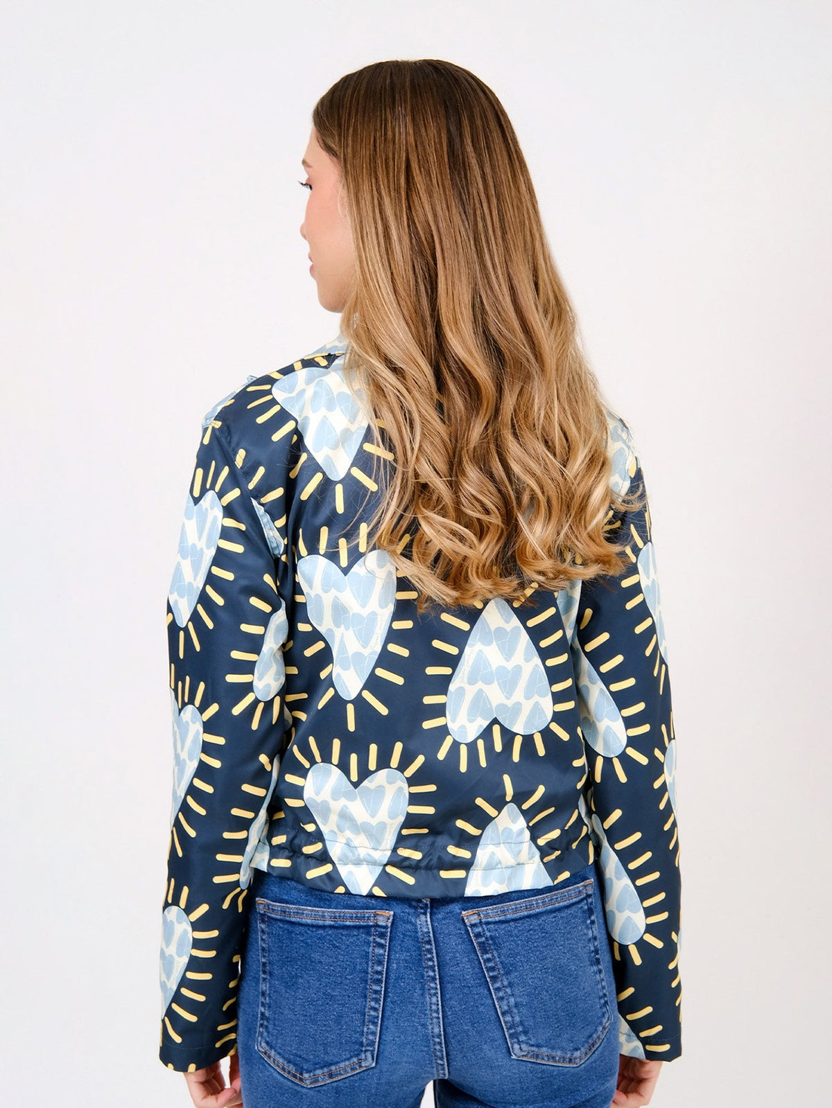 Jacket Corazón radiante - Blue