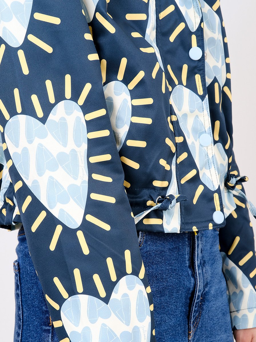 Jacket Corazón radiante - Blue