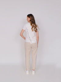 T-shirt Made of love - Ivory