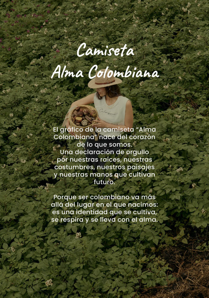 T-shirt Alma Colombiana - Ivory