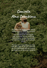 T-shirt Alma Colombiana - Ivory