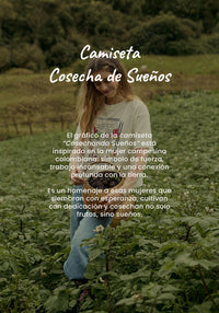 T-shirt Cosecha de sueños - Ivory