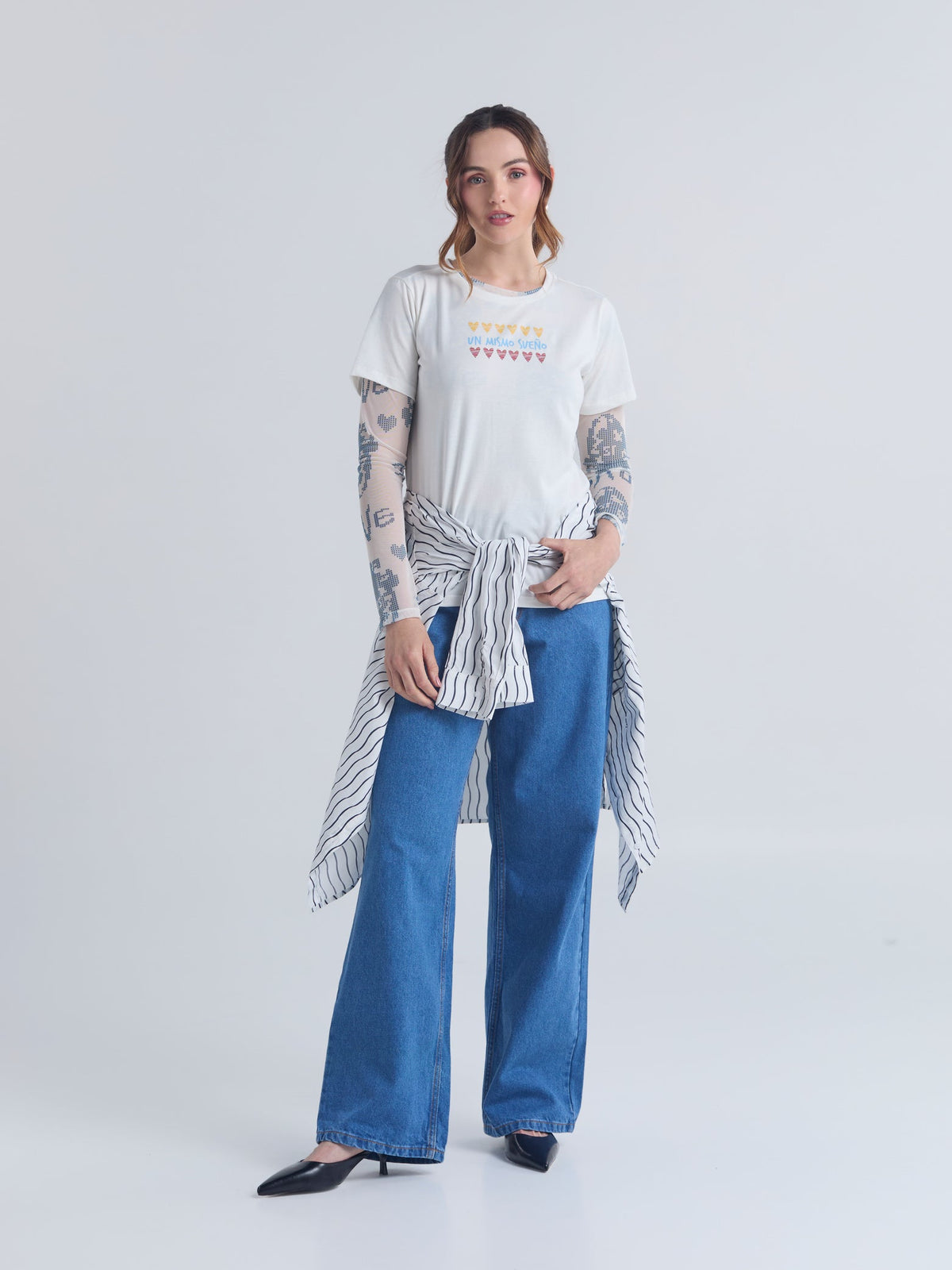 T-shirt Un mismo sueño - Ivory