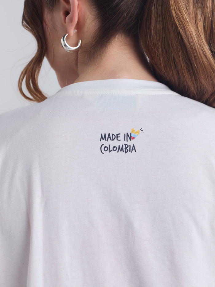 T-shirt Made in Colombia - Ivory
