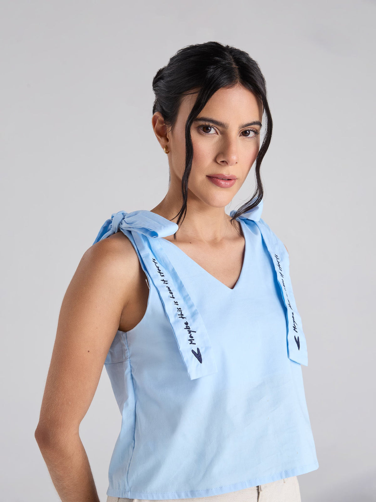 Top Tiras - Blue