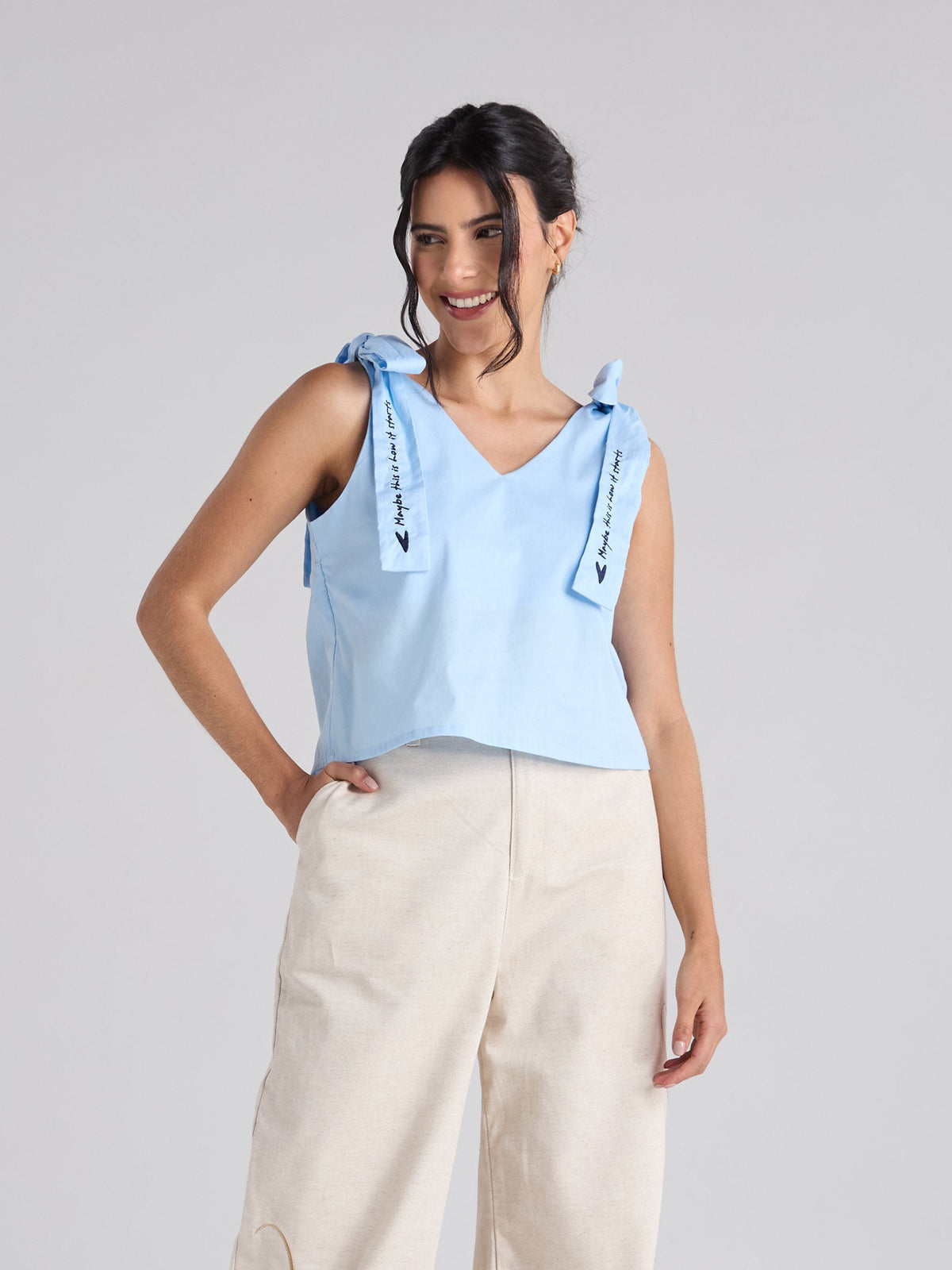 Top Tiras - Blue