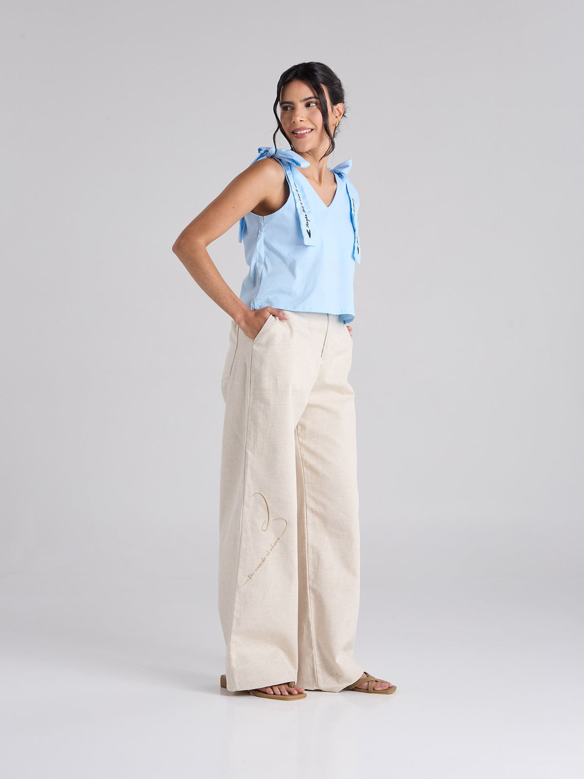 Top Tiras - Blue