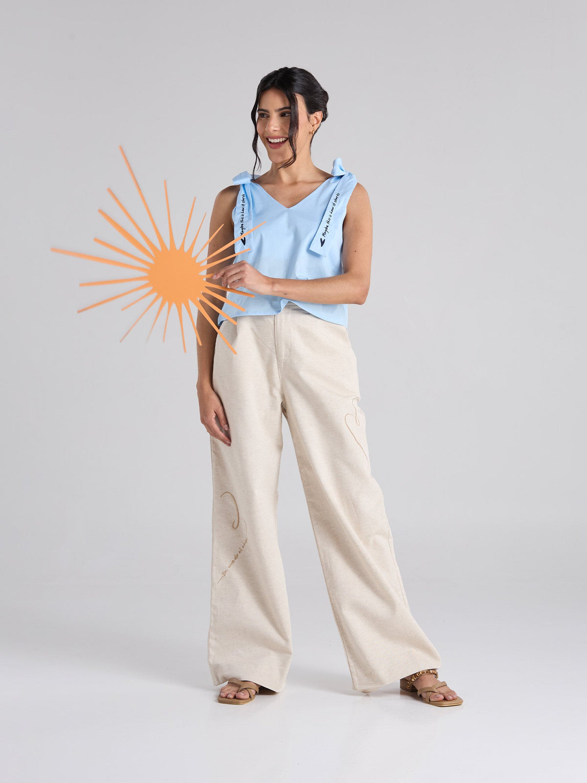 Top Tiras - Blue