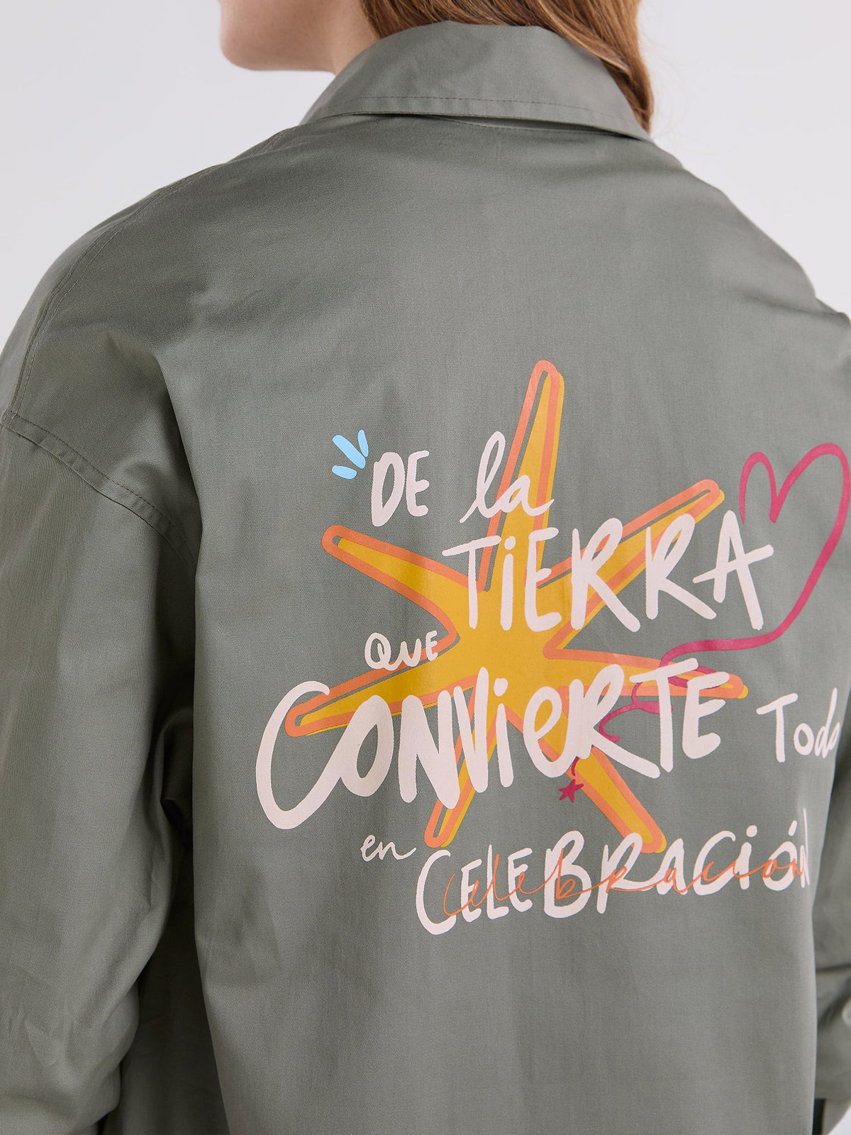 Overshirts Vivir celebrando - Green