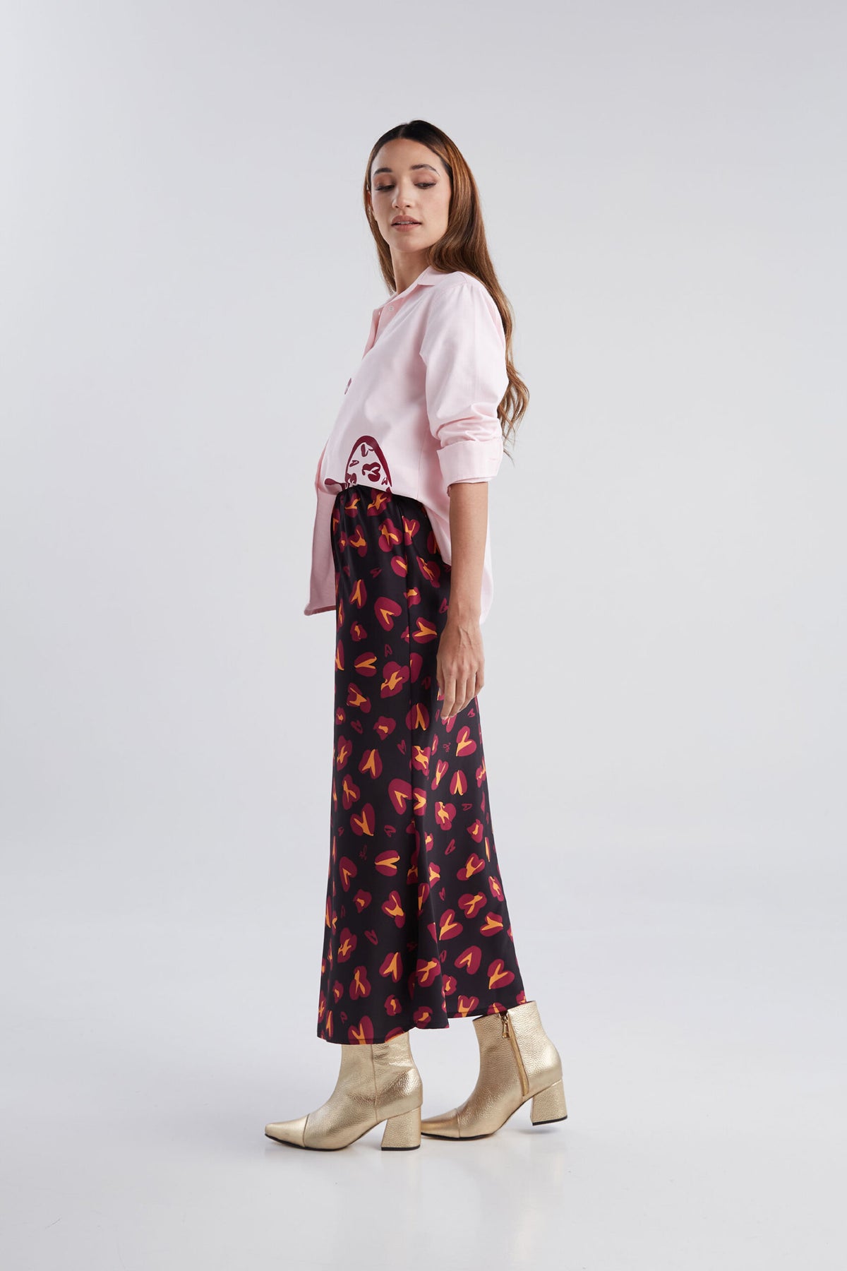 Skirt Heart - Black