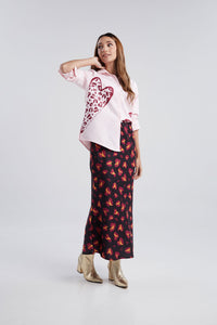 Skirt Heart - Black