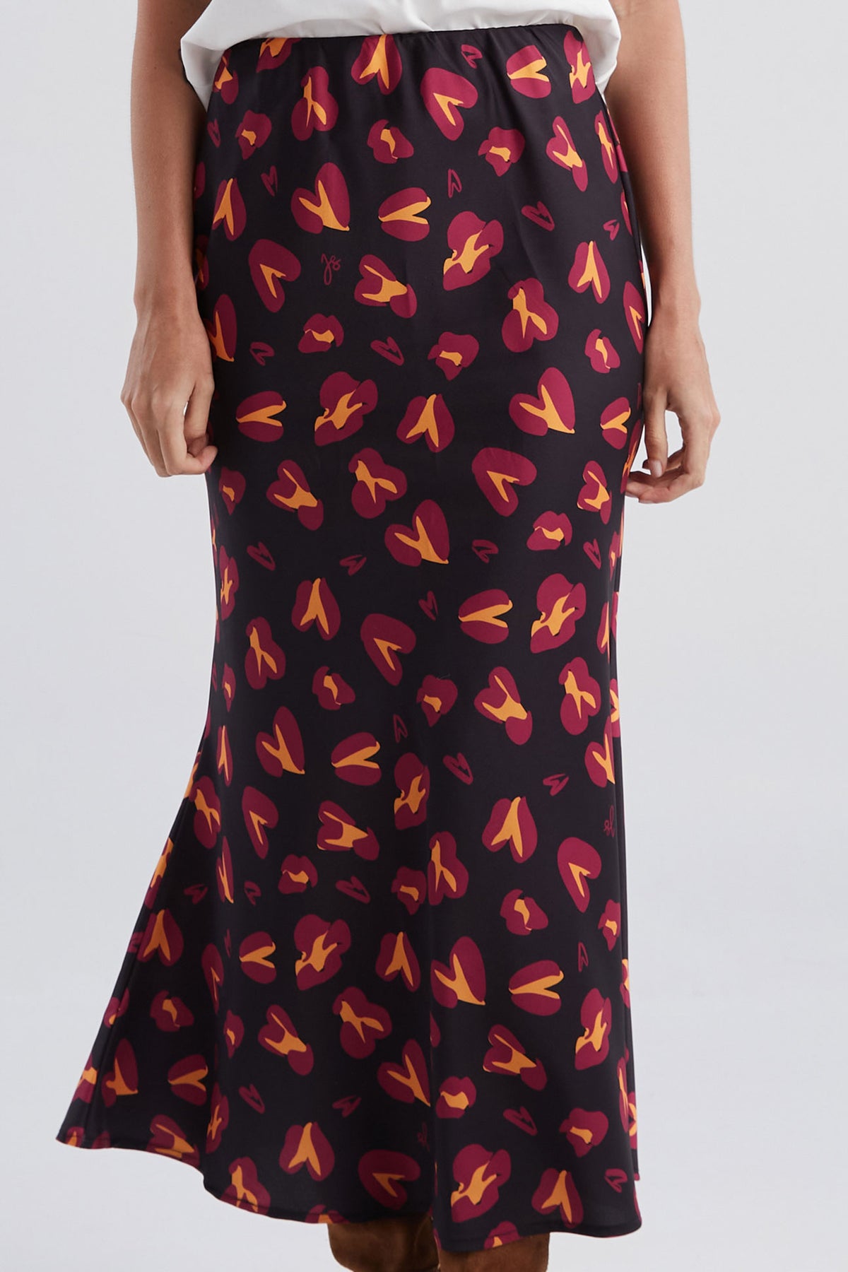Skirt Heart - Black