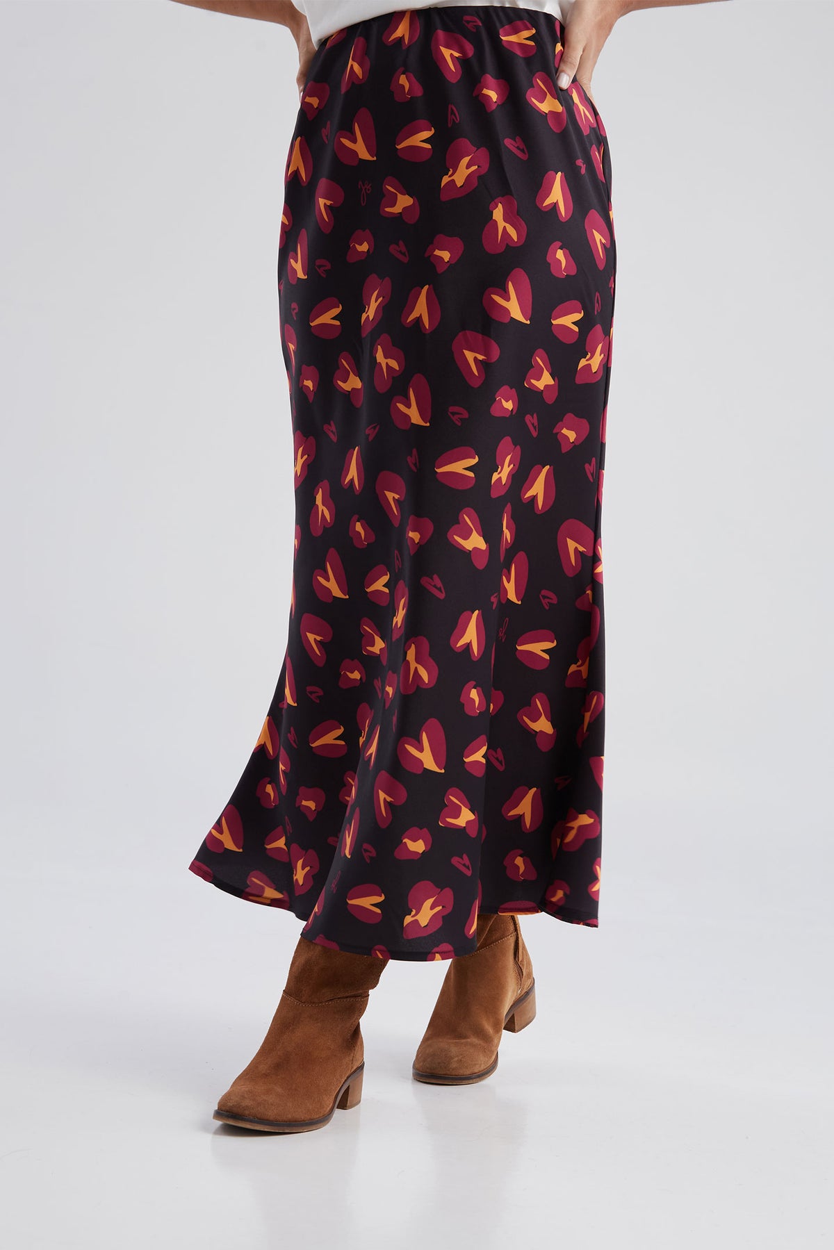 Skirt Heart - Black