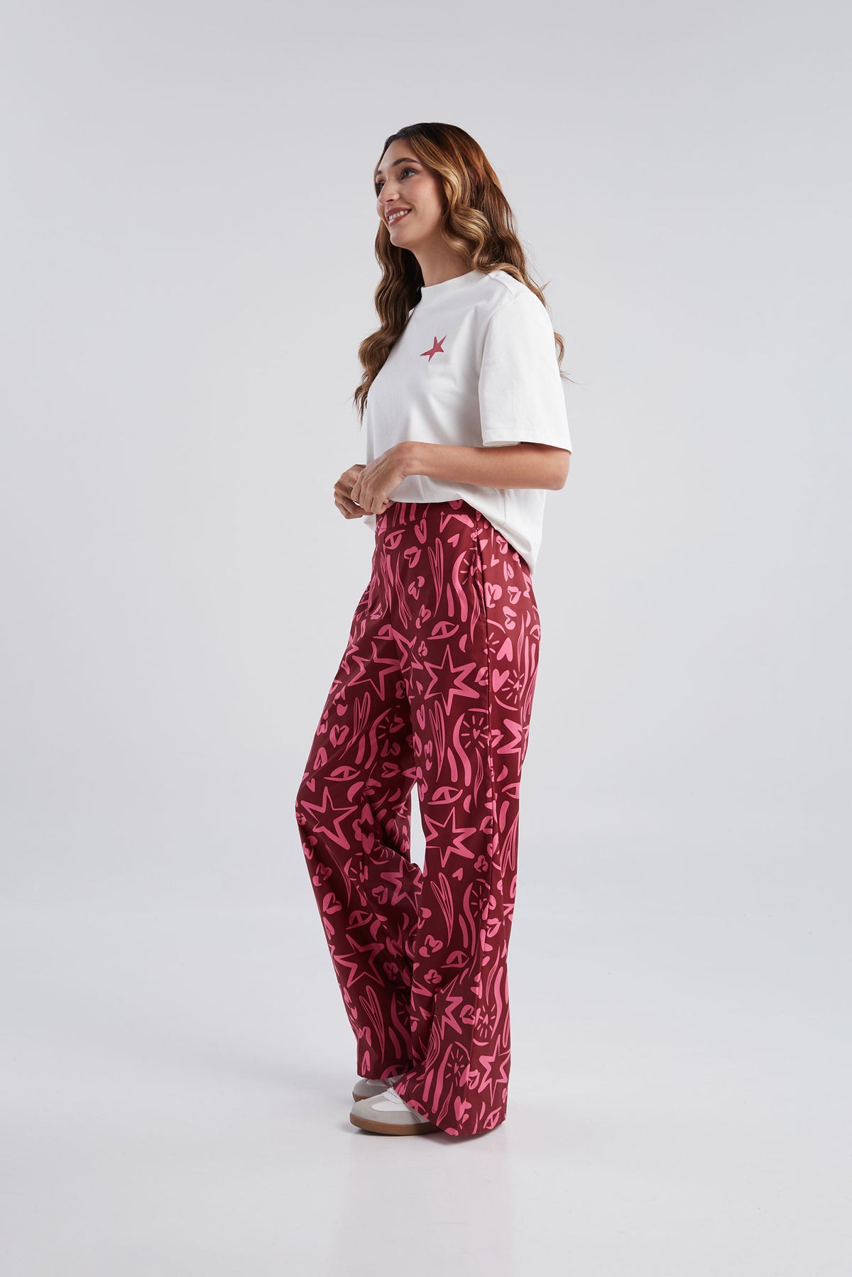 Pants There for you - Burgundy