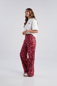 Pants There for you - Burgundy