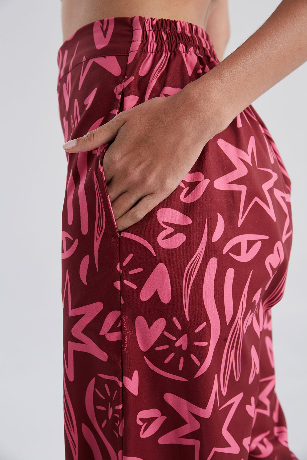 Pants There for you - Burgundy
